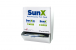 SunX SPF30 Sunscreen with Towelette Wipes Wall mount 50ct - COOLING_PRODUCTS