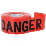 RED DANGER BARRIER TAPE 1000ft - RESCUE_AND_EMERGENCY_EQUIPMENT